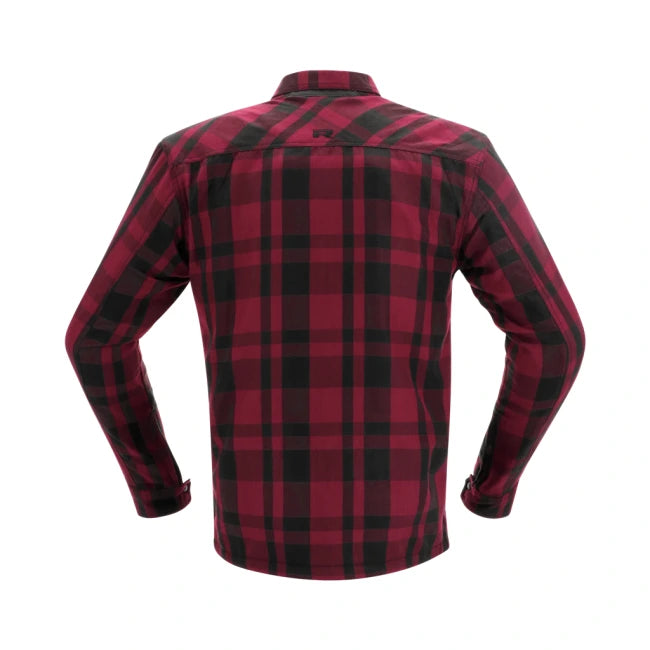 FOREST SHIRT BLACK/BURGUNDY