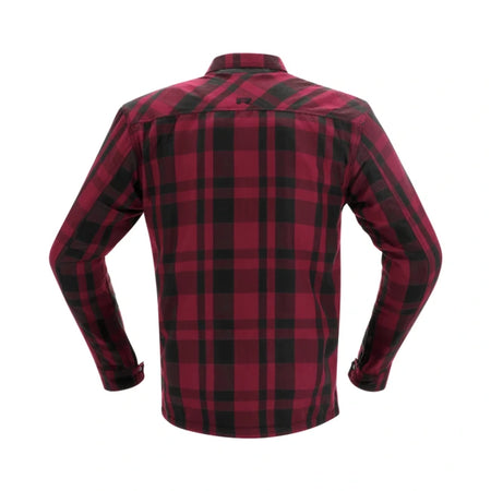 FOREST SHIRT BLACK/BURGUNDY