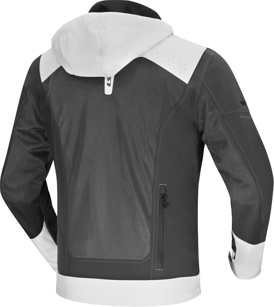 LS2 BOLTON AIR MAN JACKET GREEN GREY