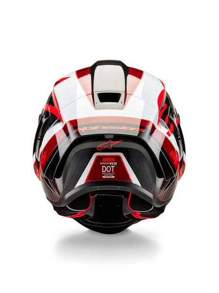 Alpinestars Helmet Supertech R10 Team Black/Carb/Red/White