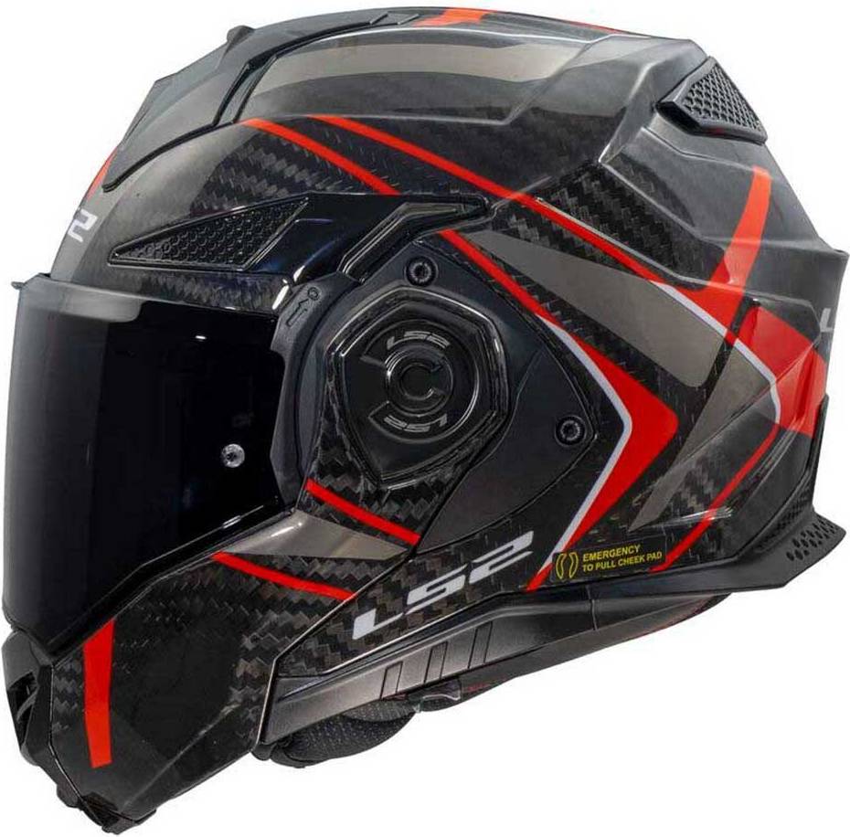 FF901 ADVANT X C FUTURE GL.RED 6K Carbon / Pinlock ready / 2 Shell / 5