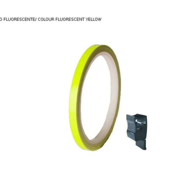 Oxford Wheel Stripes Fluo Yellow + Appl