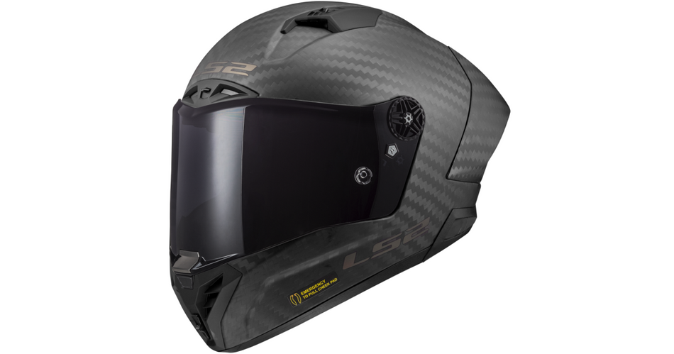 LS2 FF805 Thunder GP Aero Carbon – Mat sort