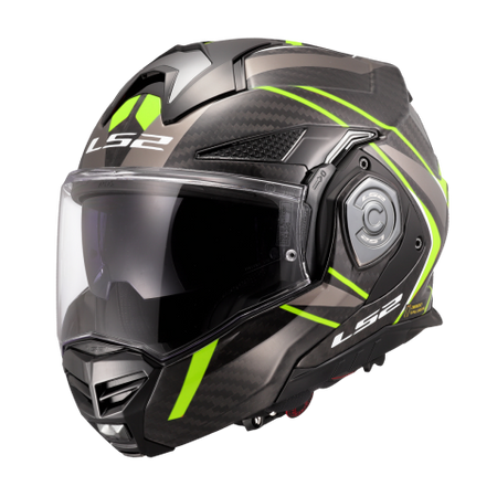 FF901 ADVANT X C FUTURE H-V YELLOW 6K Carbon / Pinlock ready / 2 Shell / 5