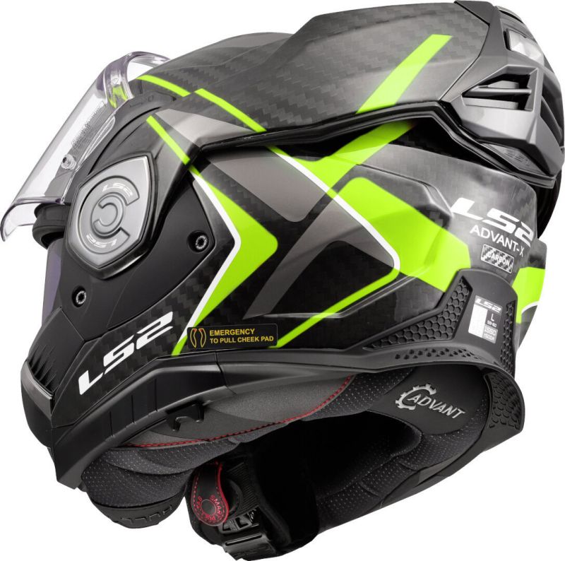 FF901 ADVANT X C FUTURE II HV YELLOW 6K Carbon / Pinlock ready / 2 Shell / 5