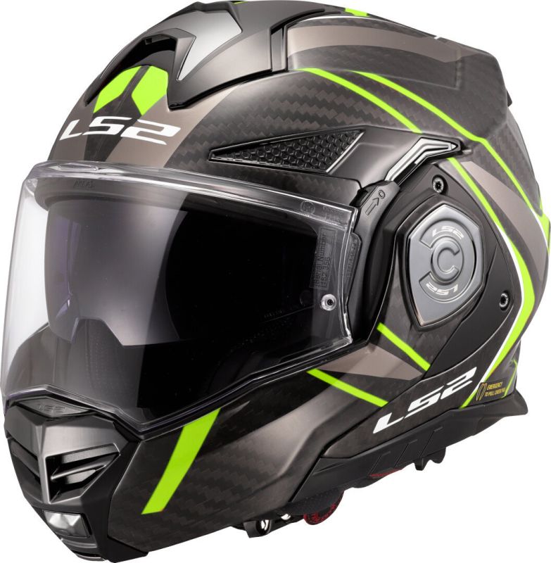 FF901 ADVANT X C FUTURE II HV YELLOW 6K Carbon / Pinlock ready / 2 Shell / 5
