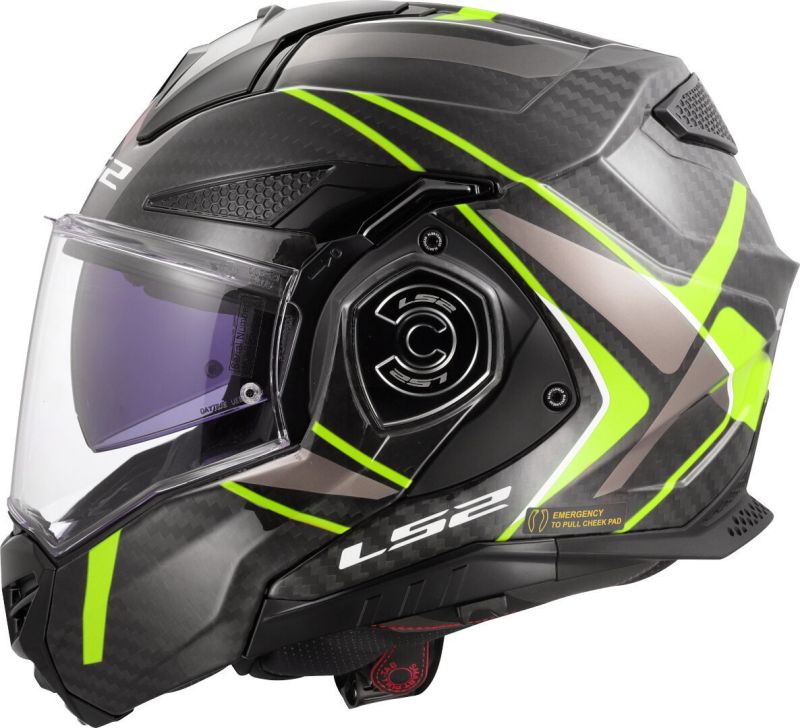 FF901 ADVANT X C FUTURE II HV YELLOW 6K Carbon / Pinlock ready / 2 Shell / 5