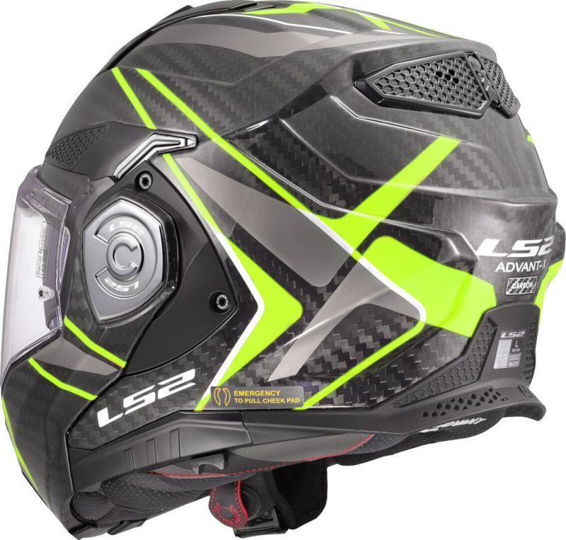FF901 ADVANT X C FUTURE II HV YELLOW 6K Carbon / Pinlock ready / 2 Shell / 5