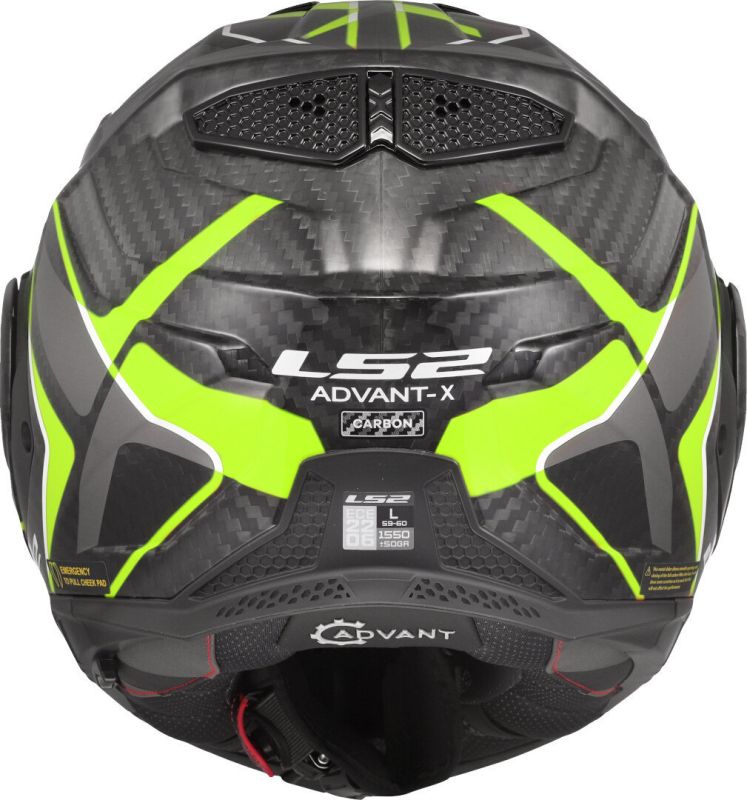 FF901 ADVANT X C FUTURE II HV YELLOW 6K Carbon / Pinlock ready / 2 Shell / 5