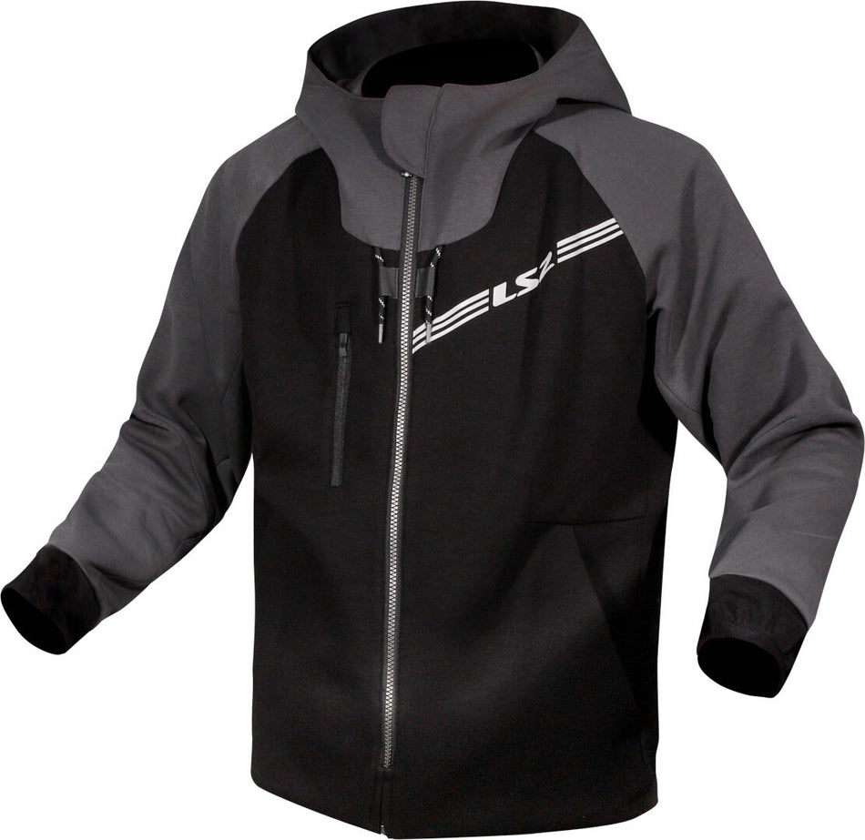 LS2 THROTTLE MAN JACKET BL DARK GREY