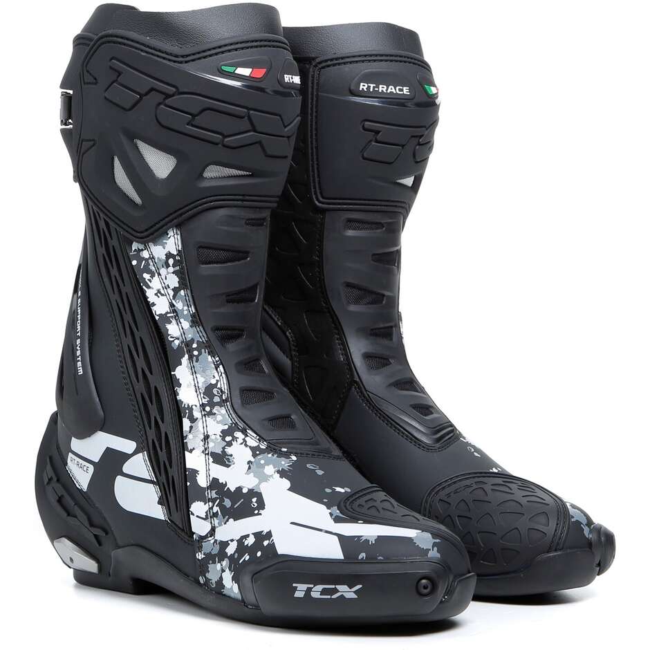 7669 RT-RACE BLACK WHITE GREY 7669-NBGR