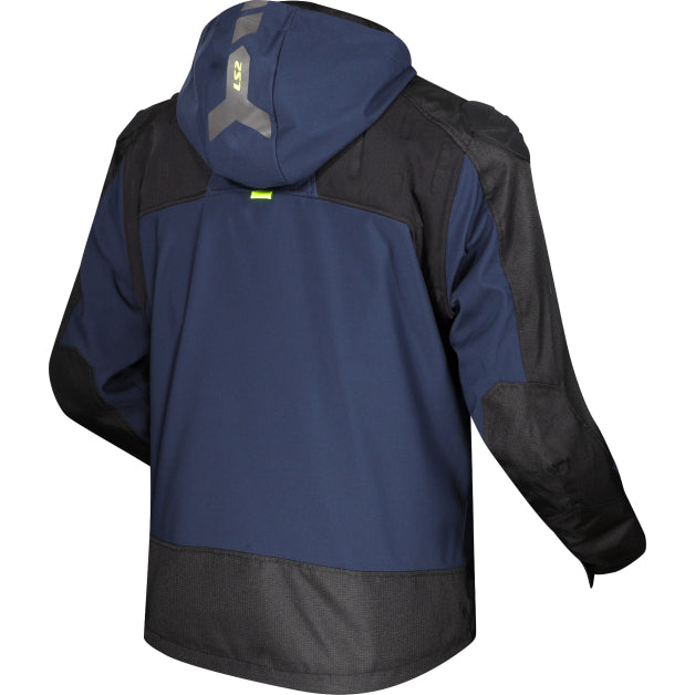 LS2 ZIRCONIUM JACKET BLUE black HI-VI YELLOW