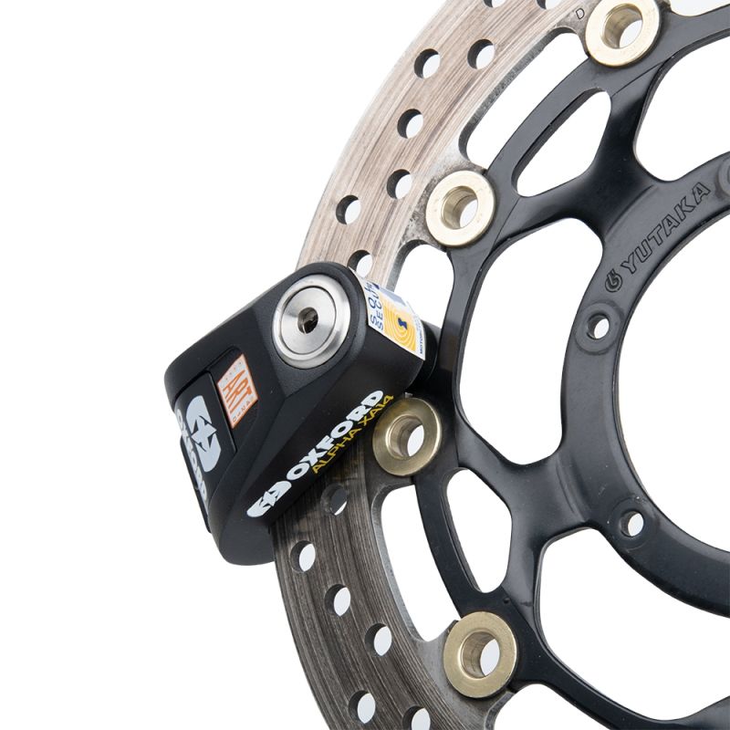 Alpha XA14 Alarm Disc Lock Black/Black