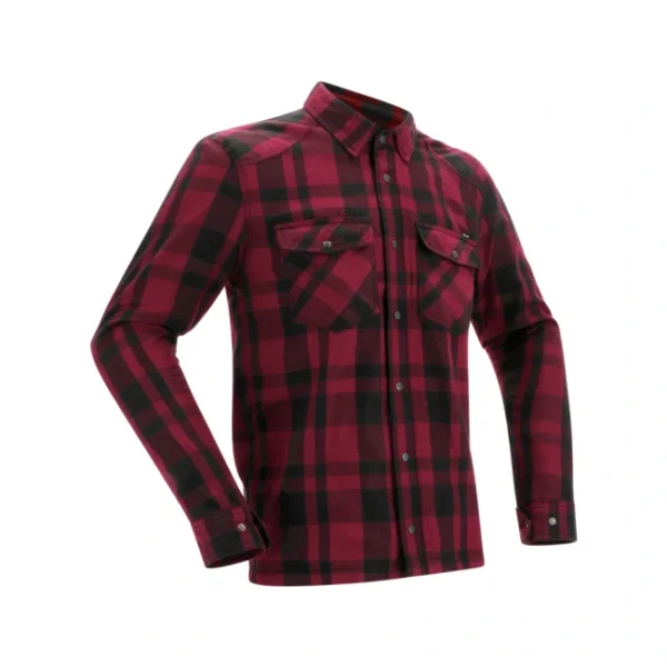 Forest Shirt Black/Burgundy