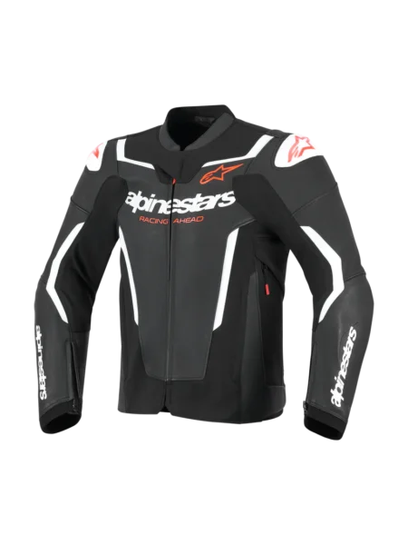 ALPINESTAR LEATHER JACKET GP FORCE V2 BLACK/WHITE
