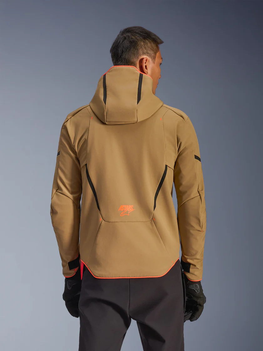 ALPINESTAR JACKET AEROSHELL WP KHAKI - Billede 4