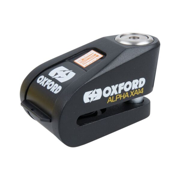 Alpha XA14 Alarm Disc Lock Black/Black